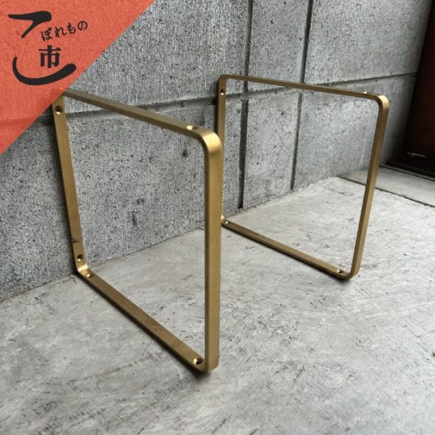 こぼれもの市_真鍮 壁付けシェルフ