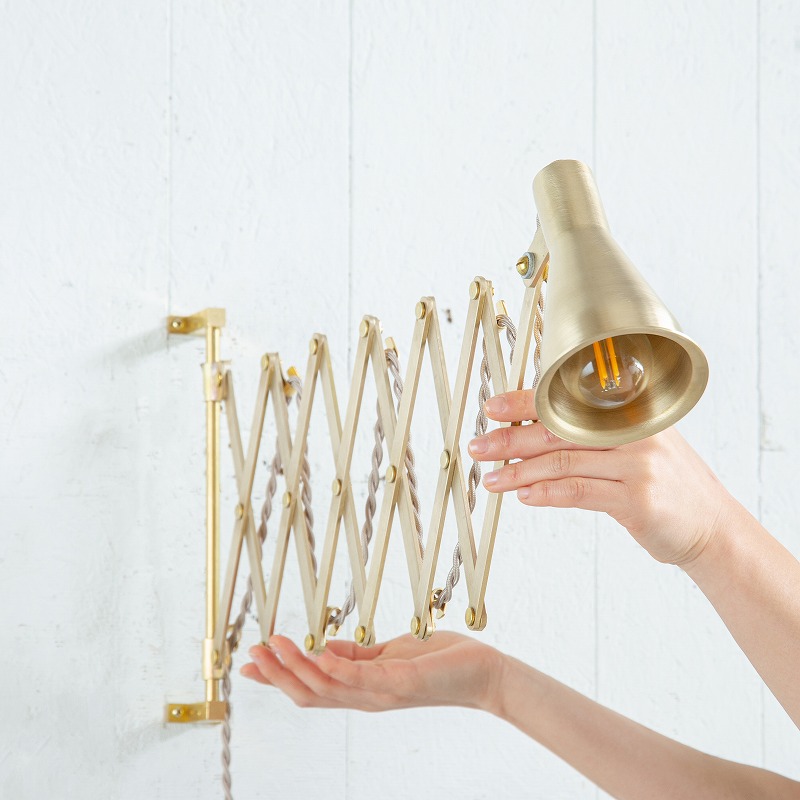 シザーライト(真鍮)