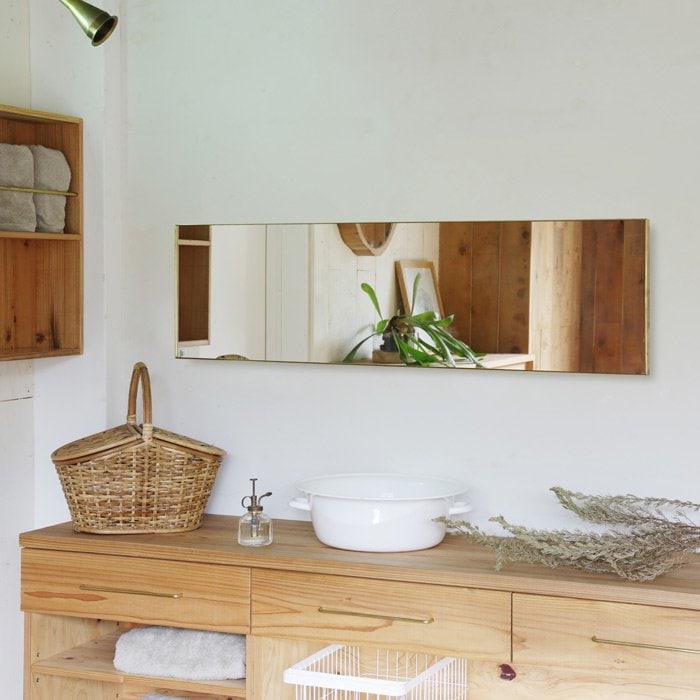 高透過(高精彩)ミラー　キャスター付 高透過(高精彩)ミラー キャスター付