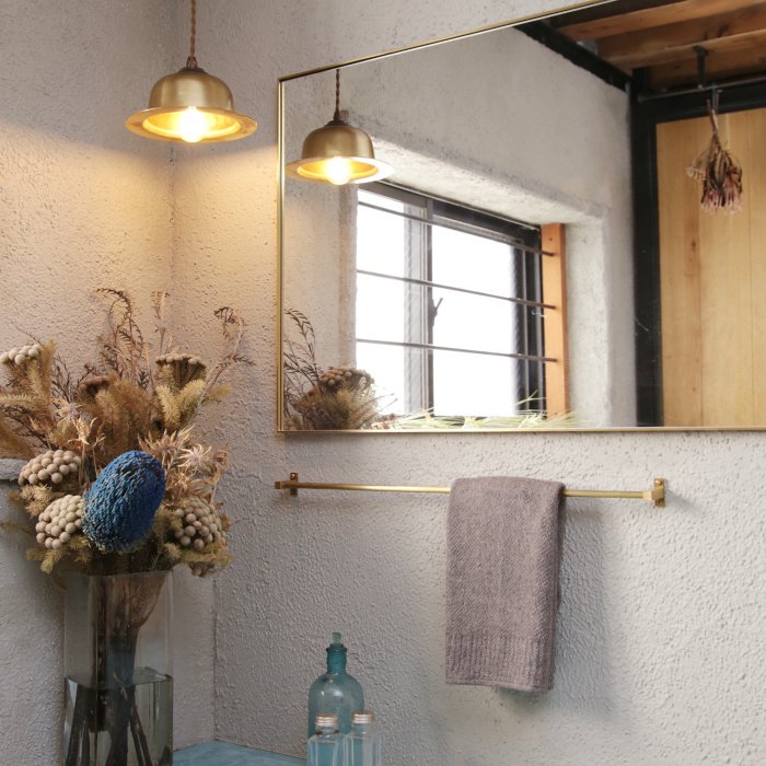 真鍮フレームミラー＜サイズオーダー＞ | 家具,ミラー