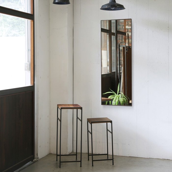 鉄フレームミラー<サイズオーダー>