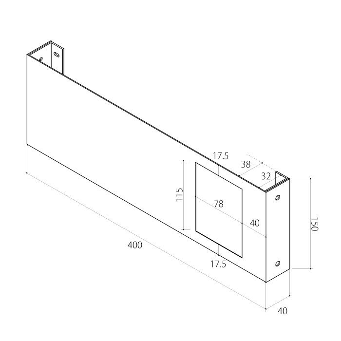 【Haco】インターフォンカバー表札 番地