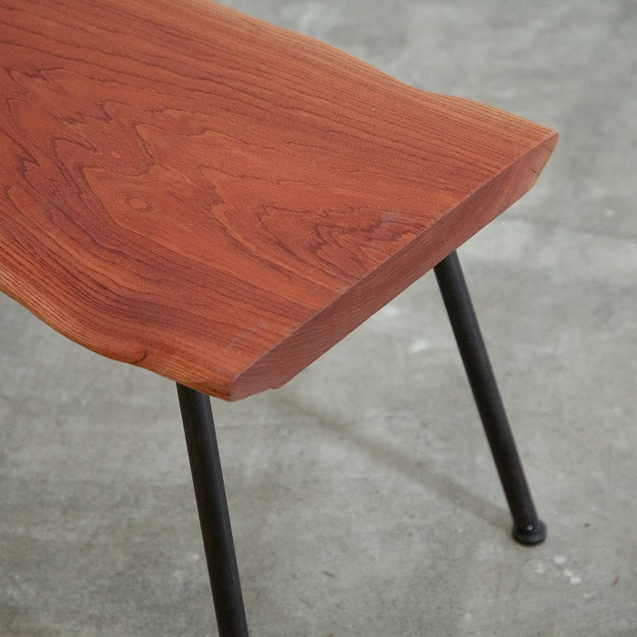 無垢天板ベンチ 香椿（チャンチン） W1300