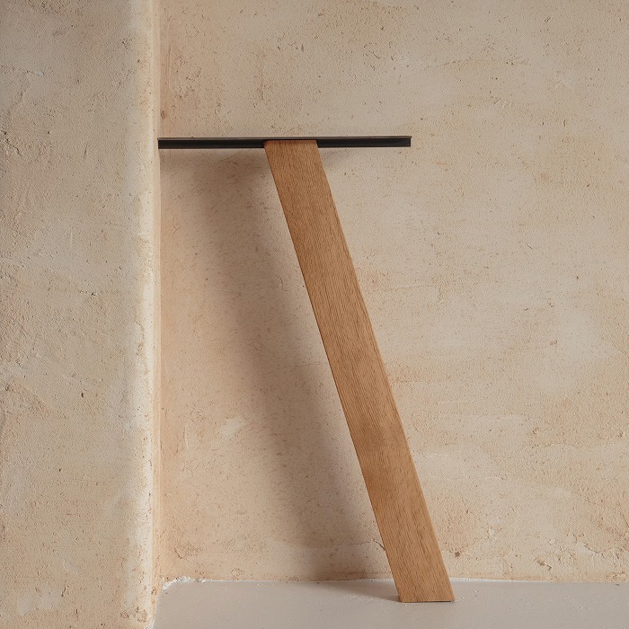 カウンターテーブル用 補助脚（H670） | 金物,テーブル脚・棚脚