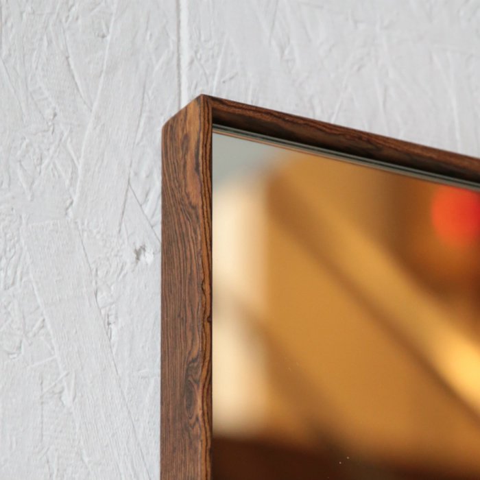 Hermes エルメス 高級 ミラー 鏡 ガラスフレーム ウッド製 固定台