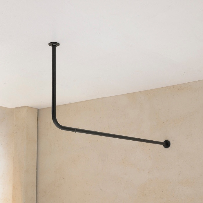 【BOU】L字型天吊りハンガーバー＜サイズオーダー＞