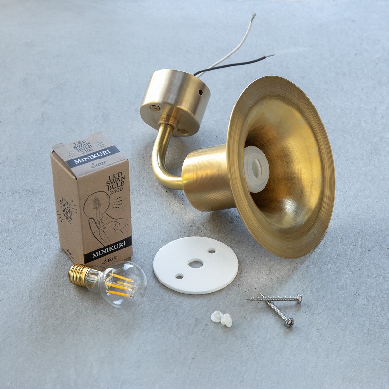 玄関灯 BELL （真鍮）