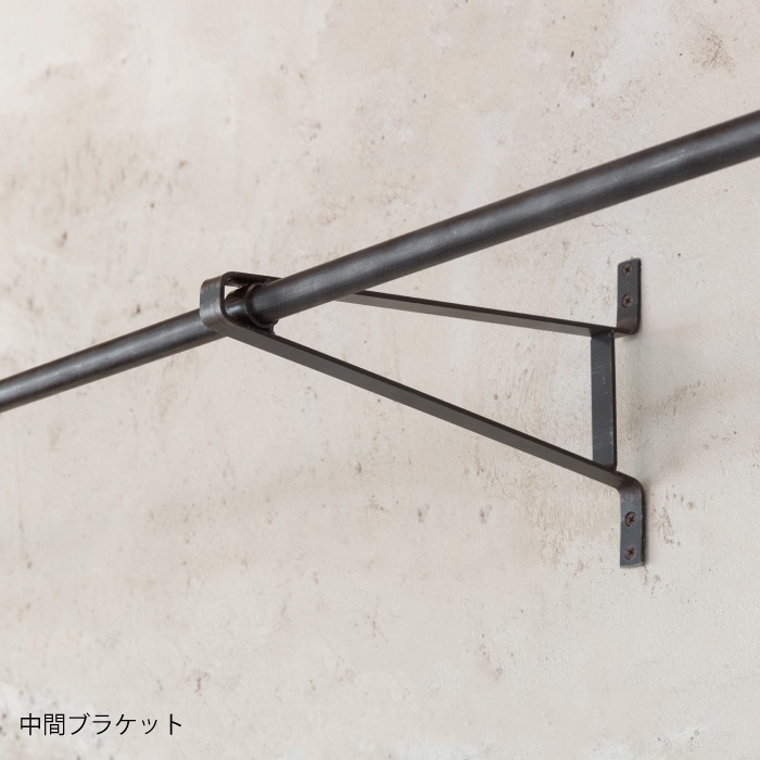 こぼれもの市_鉄製 壁付けコートハンガー
