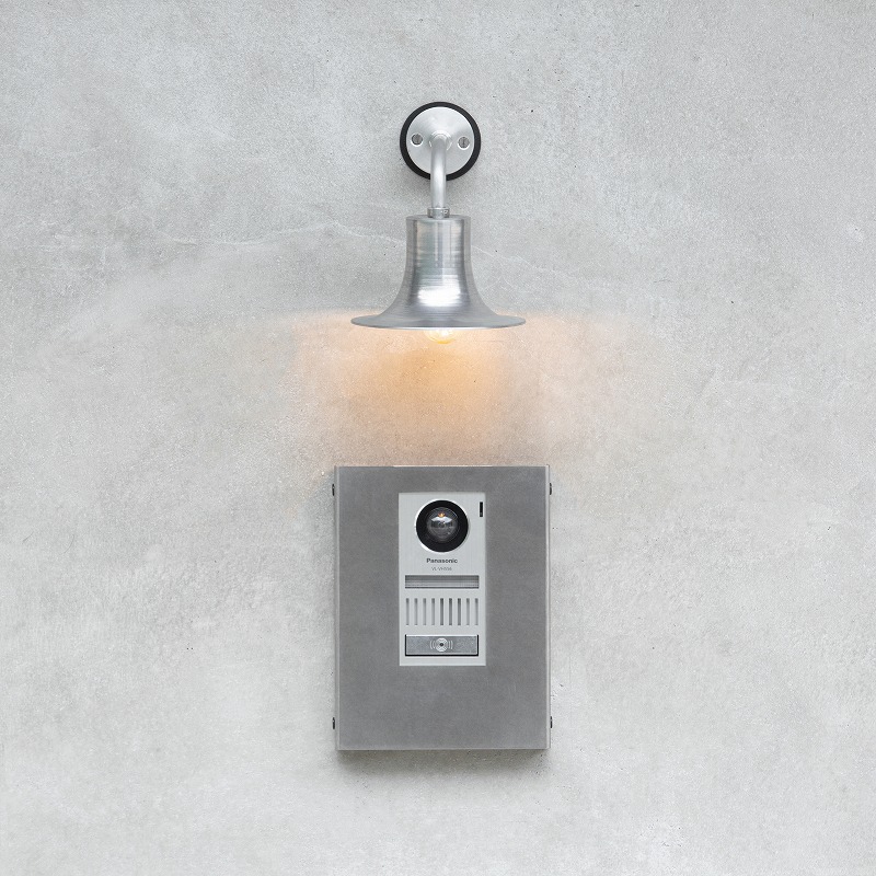 玄関灯 BELL（シルバー）