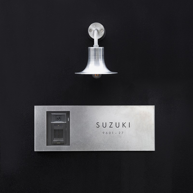 玄関灯 BELL（シルバー）