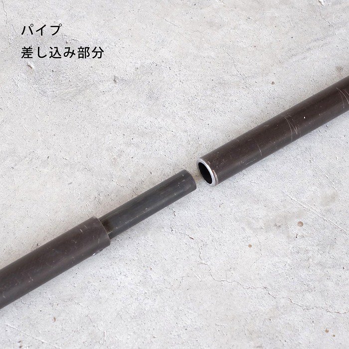 一の字型壁付けハンガーバー<ロングサイズオーダー>