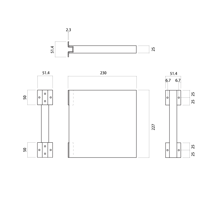 【ナンナロ】突き出し看板 230×230