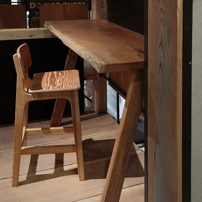 カウンターテーブル用 補助脚（H960） | 金物,テーブル脚・棚脚