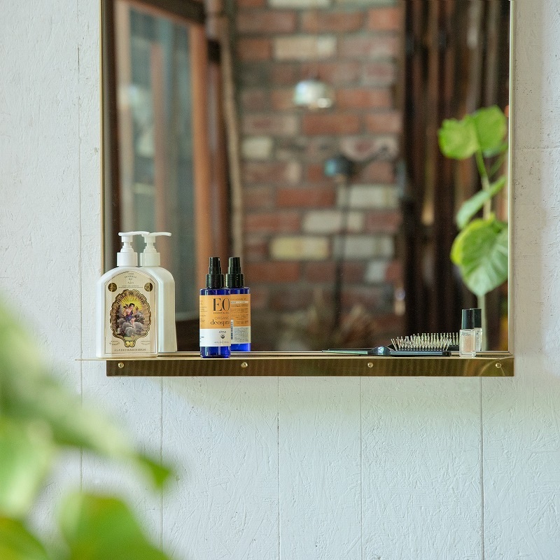 こぼれもの市_真鍮 フロートシェルフ