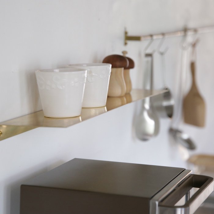 こぼれもの市_真鍮 フロートシェルフ