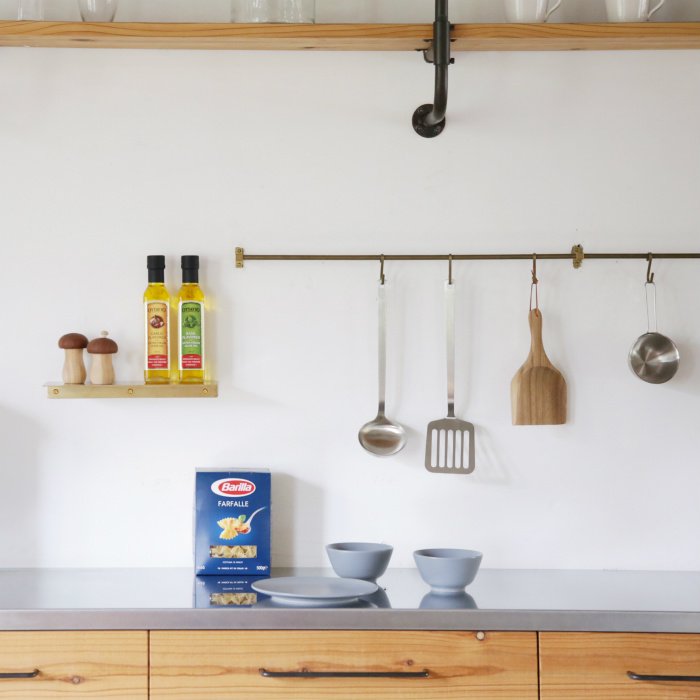 こぼれもの市_真鍮 フロートシェルフ