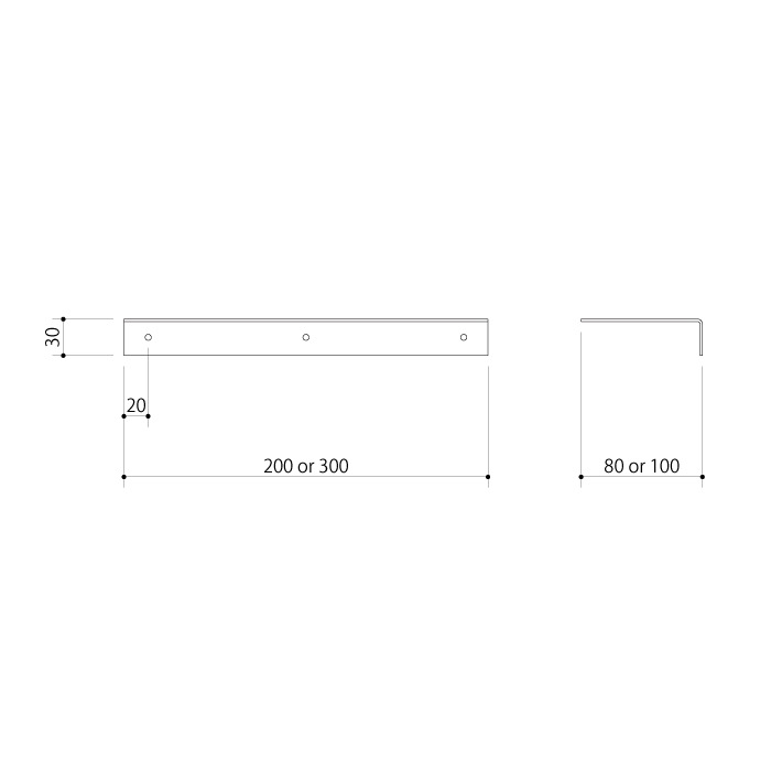 こぼれもの市_真鍮 フロートシェルフ