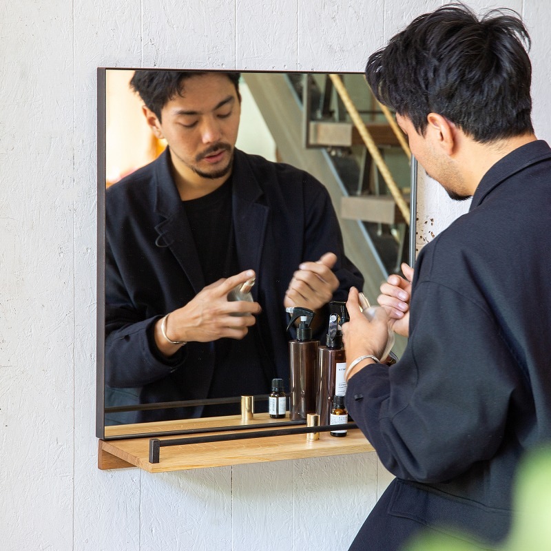 木製 フロートシェルフ（ナラ）