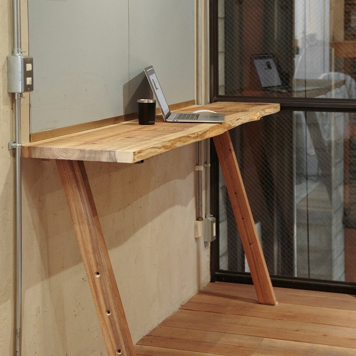 カウンターテーブル用 補助脚（H1060） | 金物,テーブル脚・棚脚