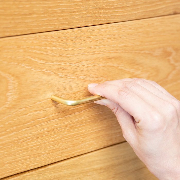 真鍮 細ハンドル