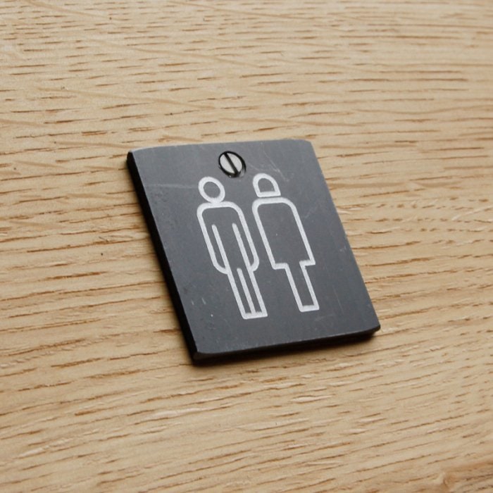 ピクトサイン トイレ（鉄）