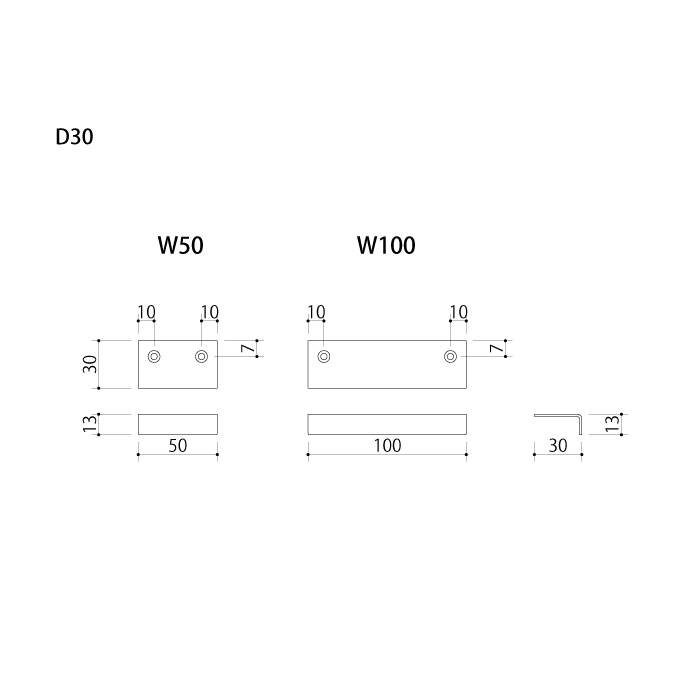 真鍮 アングルハンドル家具用 | 金物,家具ハンドル・ツマミ