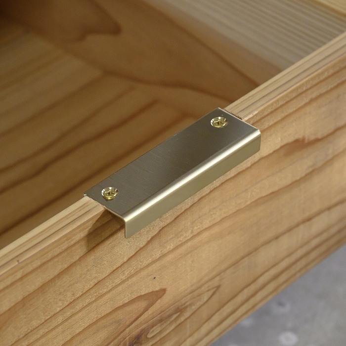 真鍮 アングルハンドル家具用 | 金物,家具ハンドル・ツマミ