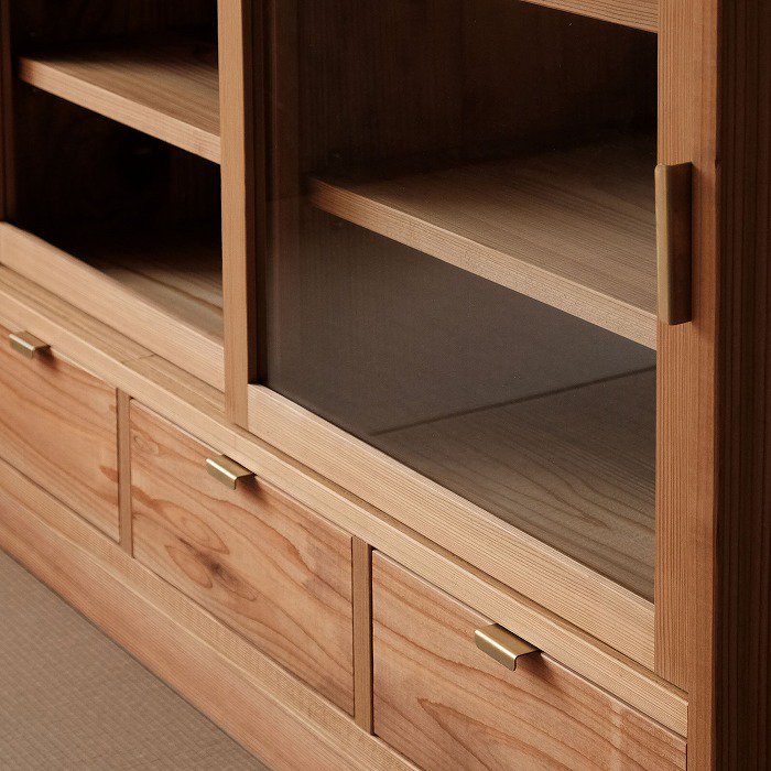 真鍮 アングルハンドル家具用