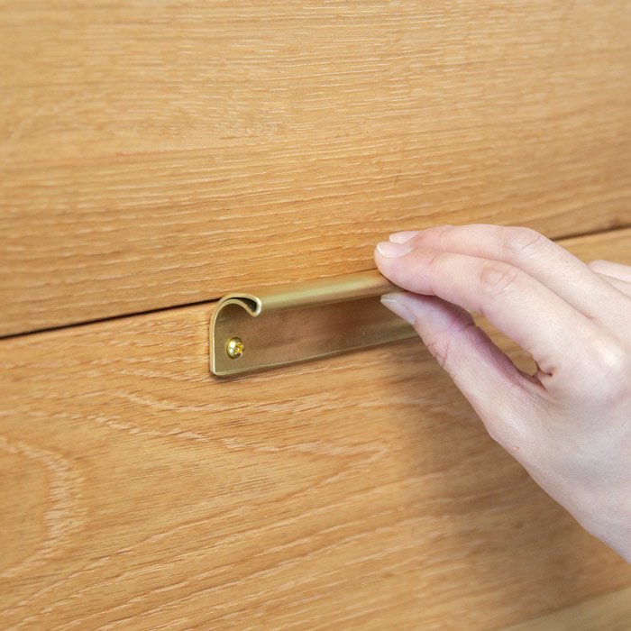 真鍮 Funny取っ手 | 金物,家具ハンドル・ツマミ | オリジナル家具