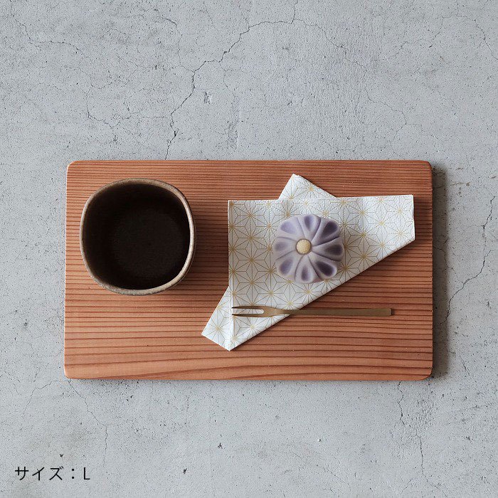 杉 銘々盆
