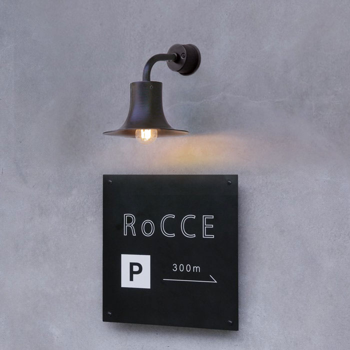 壁面看板 300×300（黒） | 看板,壁面看板 | オリジナル家具・金物の