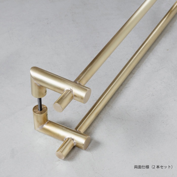 真鍮 オフセットドアハンドル<サイズオーダー>