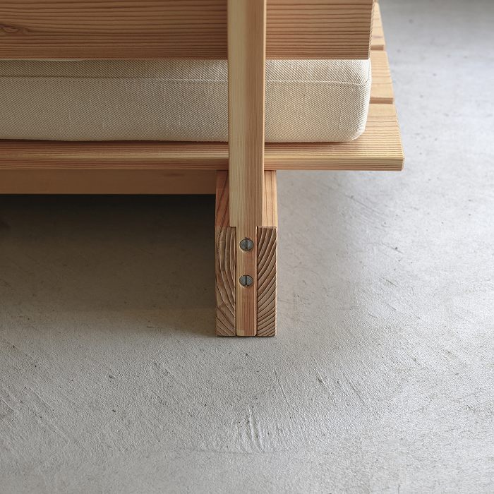 ローソファ ＜3人掛け＞