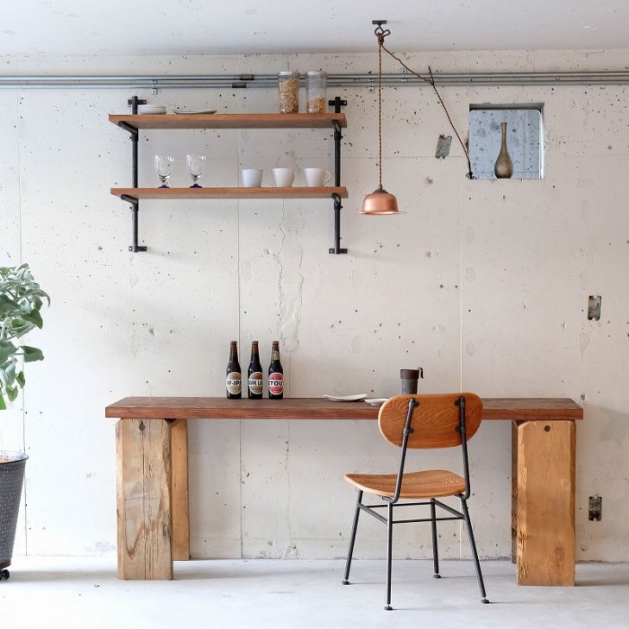 【BOU】Iの字シェルフ H600