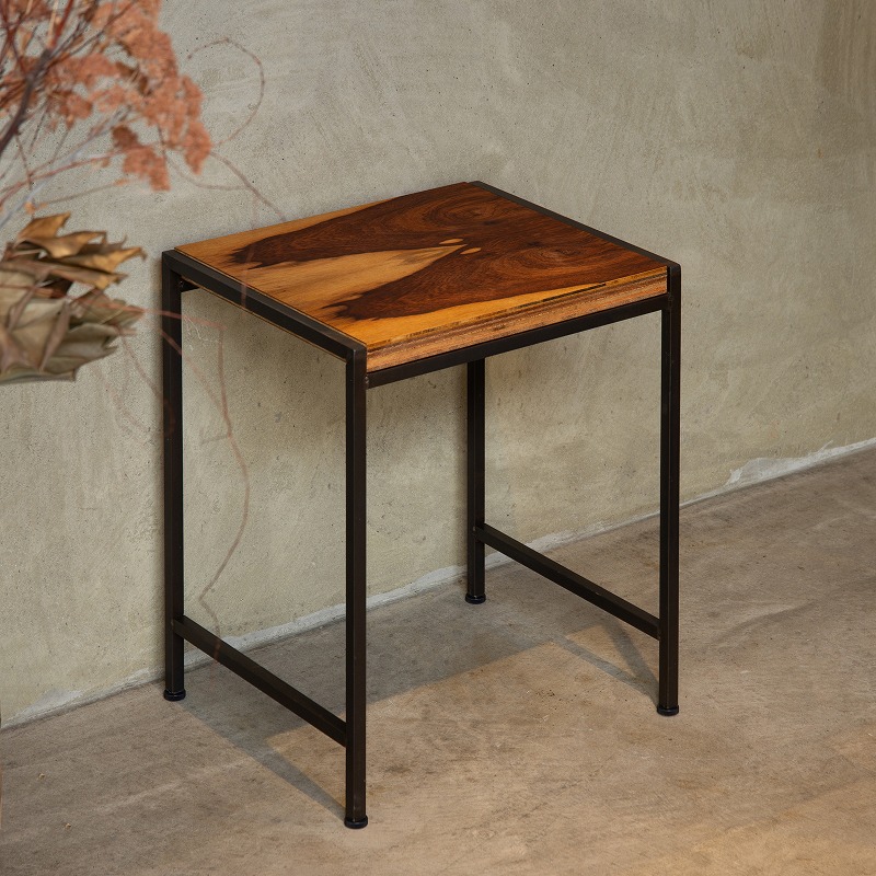 【組】サイドテーブル ＜ヴィンテージローズ＞