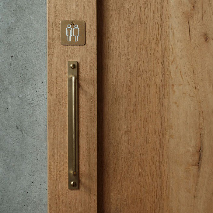 ピクトサイン 内容変更（真鍮）