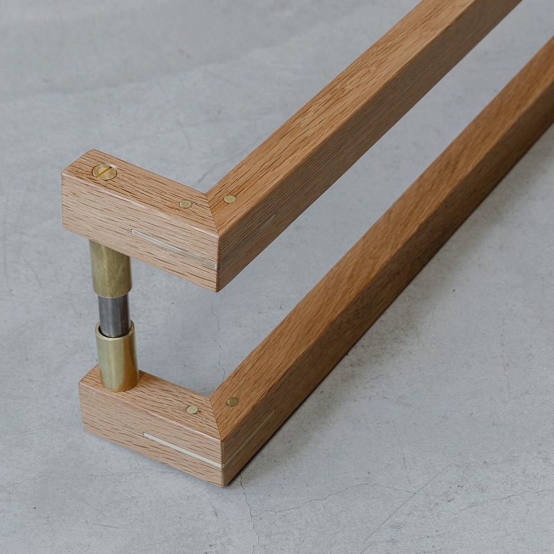 木製 オフセットドアハンドル ナラ