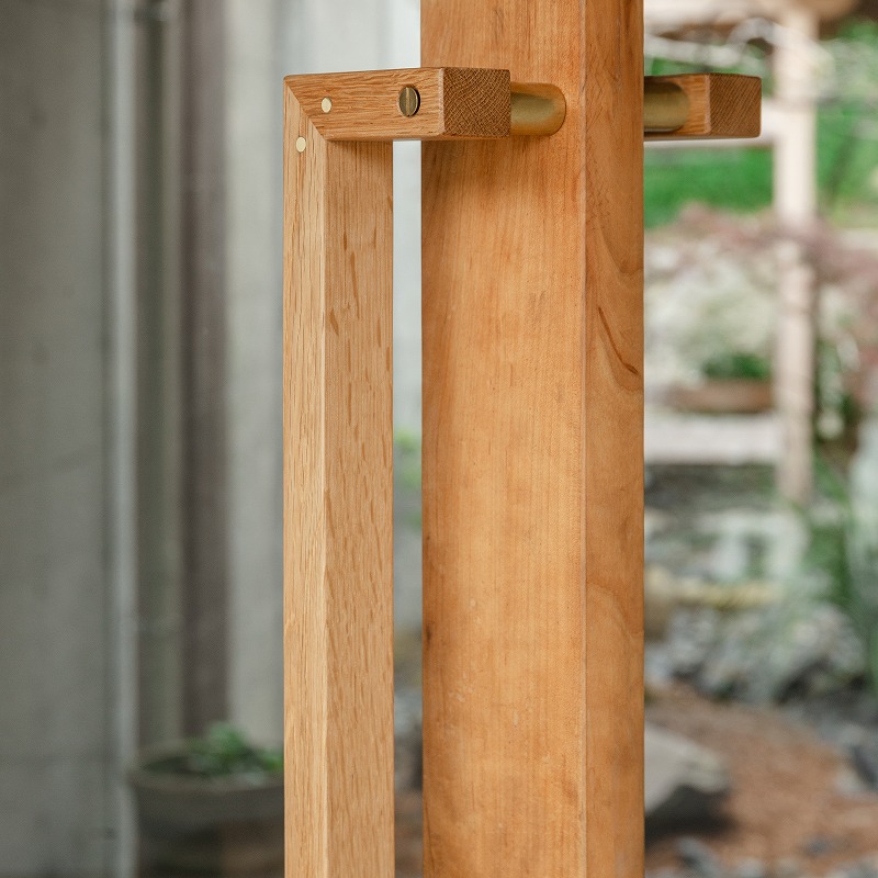 木製 オフセットドアハンドル ナラ