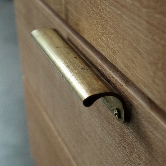 こぼれもの市_真鍮 Funny取っ手(エイジング)