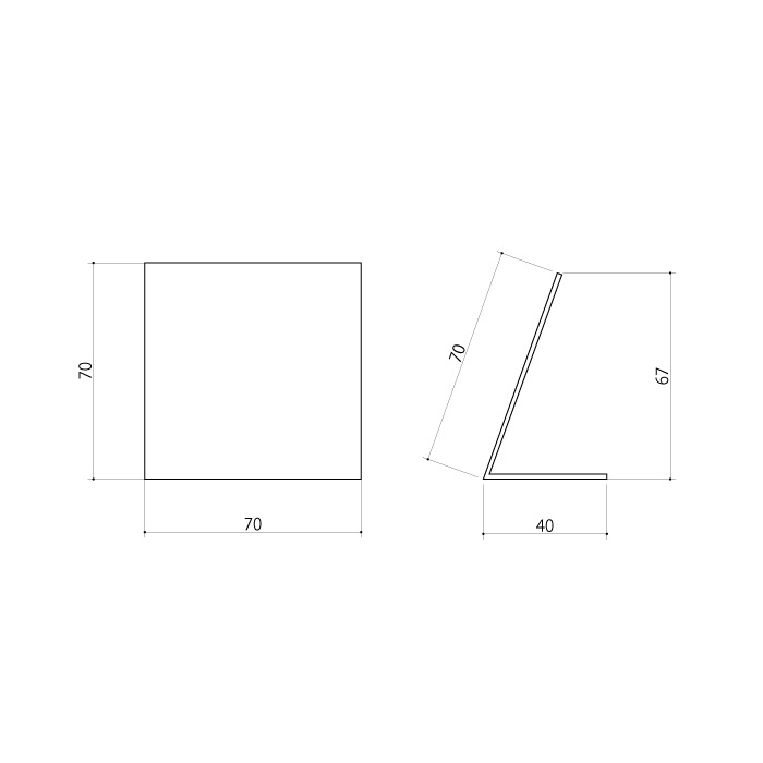 【予約注文専用】卓上QRコードスタンド(鉄)