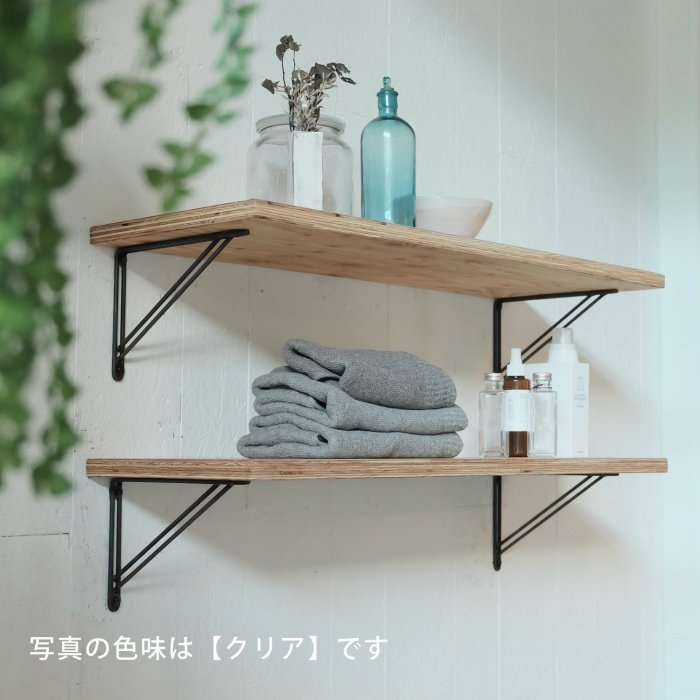 ヒノキ 棚板 t24（ブラウン）