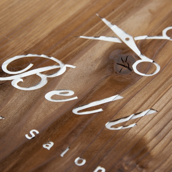 SABI】壁面看板（杉） | 看板,壁面看板 | オリジナル家具・金物の上手