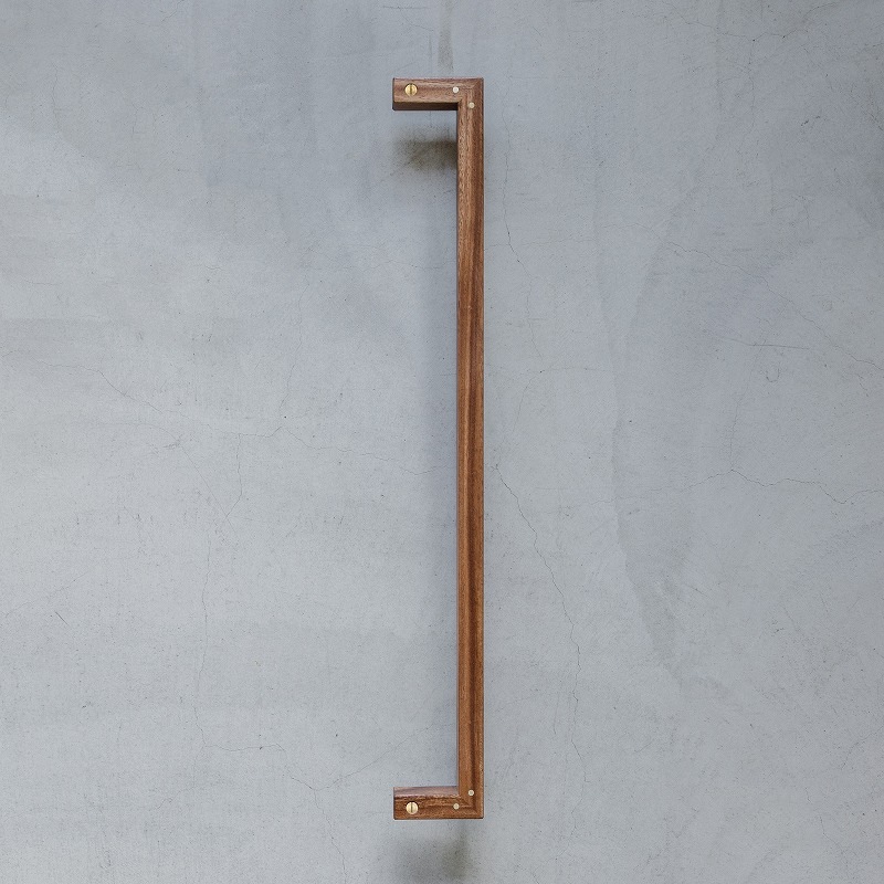 木製 オフセットドアハンドル モンキーポッド