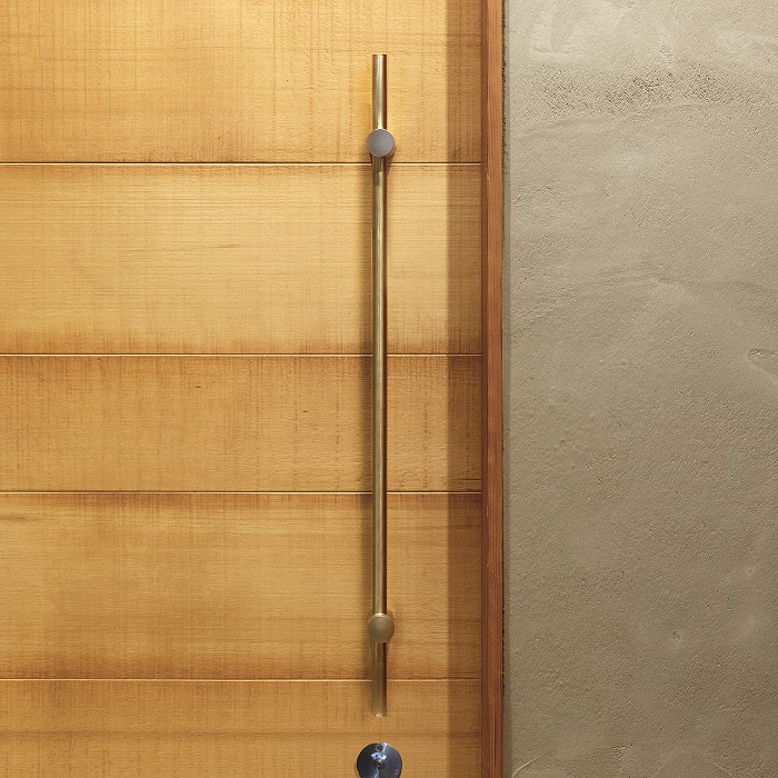 真鍮 ストレートドアハンドル<サイズオーダー>