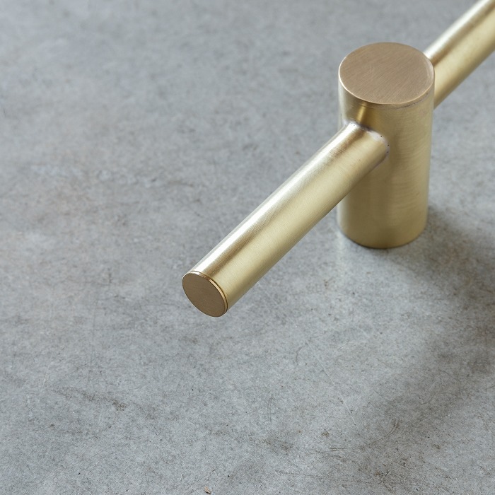 真鍮 ストレートドアハンドル<サイズオーダー>