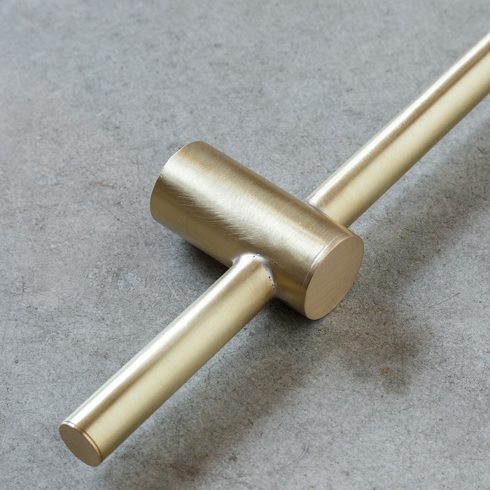 真鍮 ストレートドアハンドル<サイズオーダー>