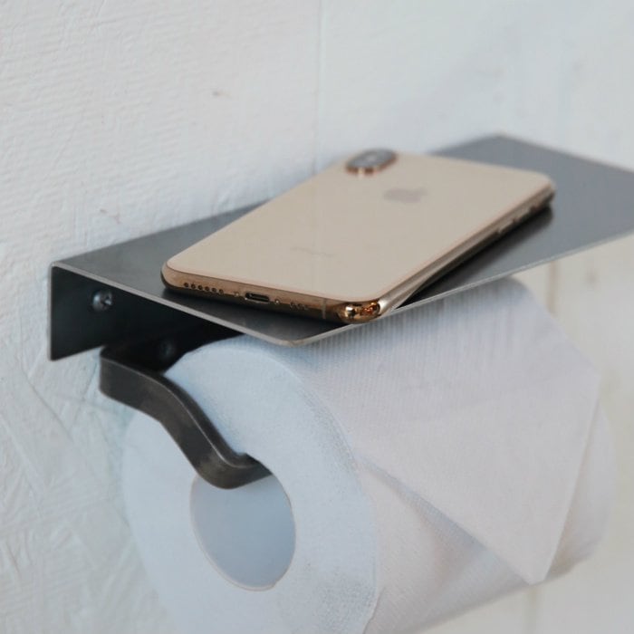 トイレットペーパーホルダー(鉄)