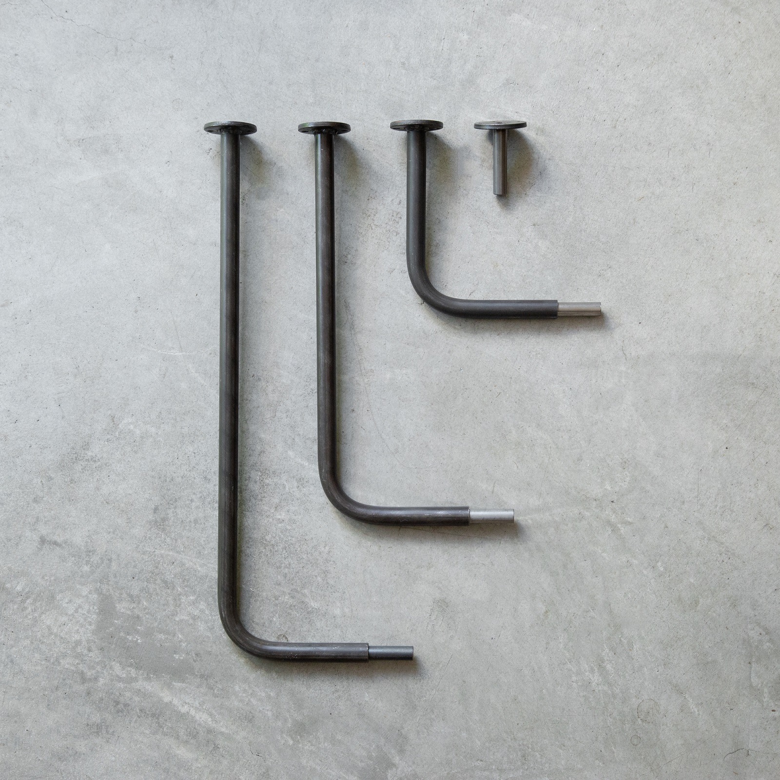 ENJYU (Mサイズ) オイル仕上げ オイル仕上げ Φ21mmパイプ（鉄）用ブラケット | オプション品