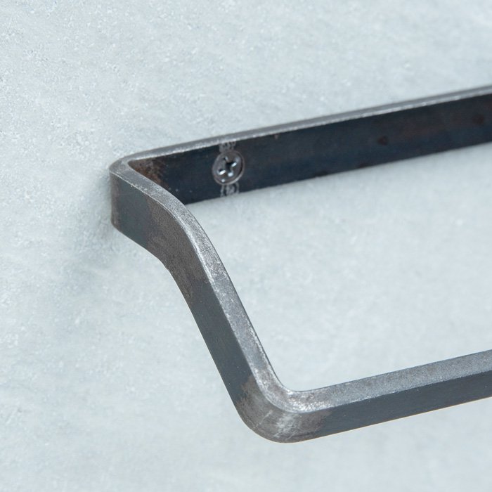 ペーパーホルダー壁付け（鉄）