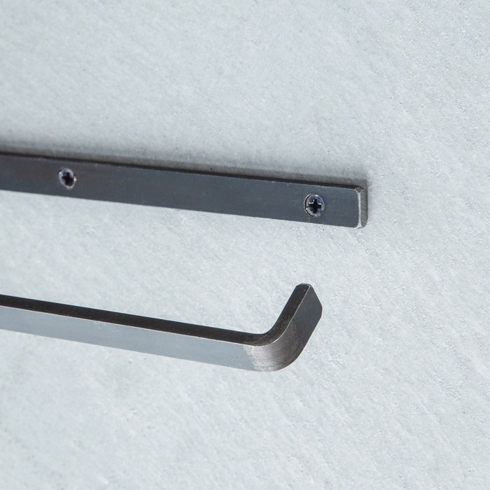 ペーパーホルダー壁付け（鉄）